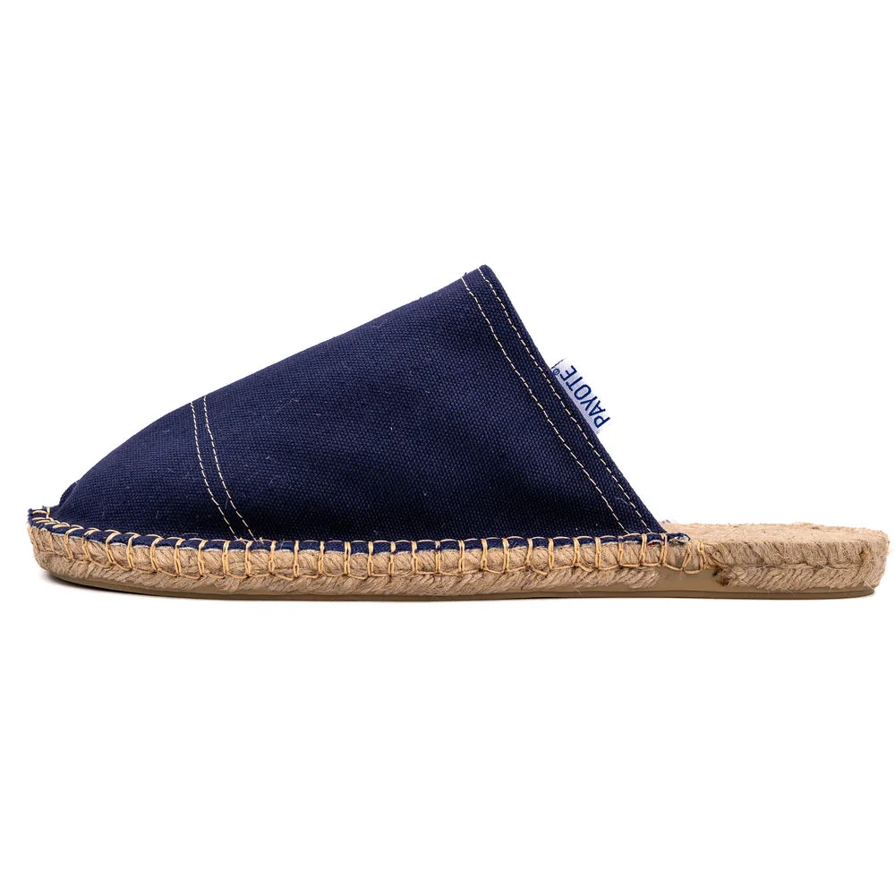 Mule Espadrille Bleu Marine