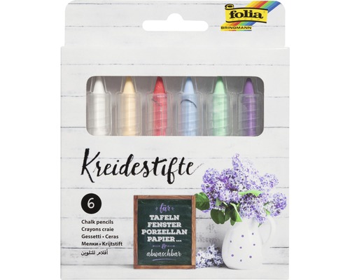 Kleurpotloden, set van 6