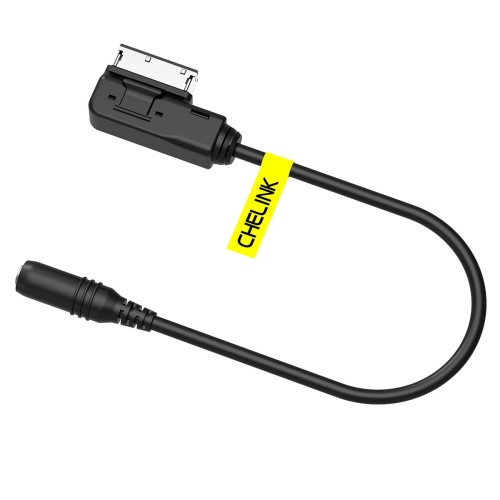 (30cm) Auto KFZ AMI MDI auf 3.5mm AUX (W) Musik Adapter Kabel Interface Konverter VW / Audi