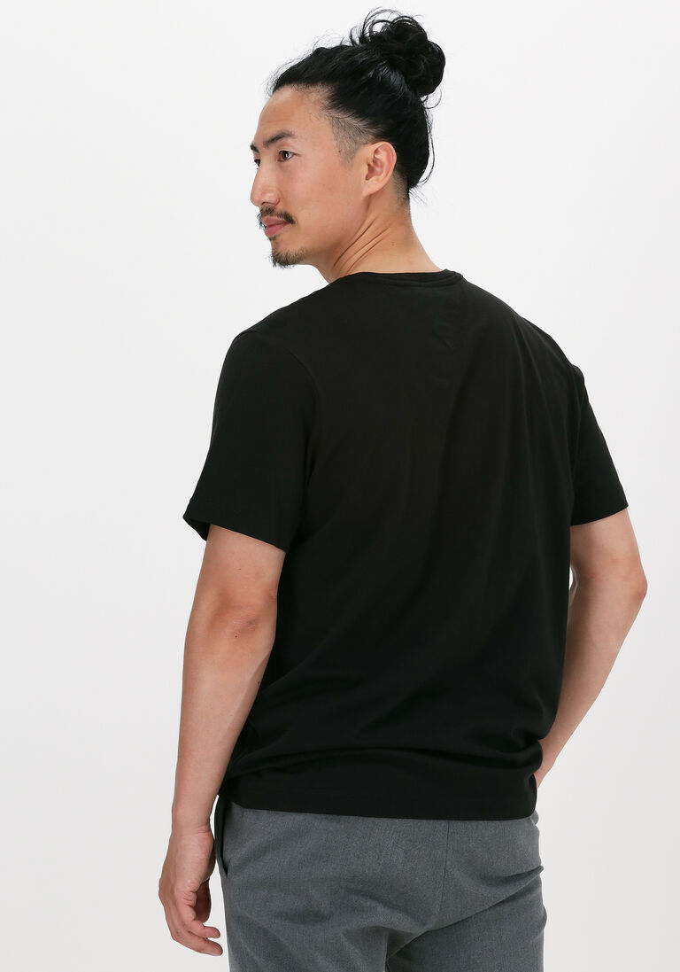 TOMMY JEANS zwarte tommy jeans t-shirt tjm classic jersey c neck