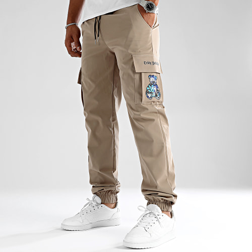 Pantalon Cargo Art Series Blue Beige