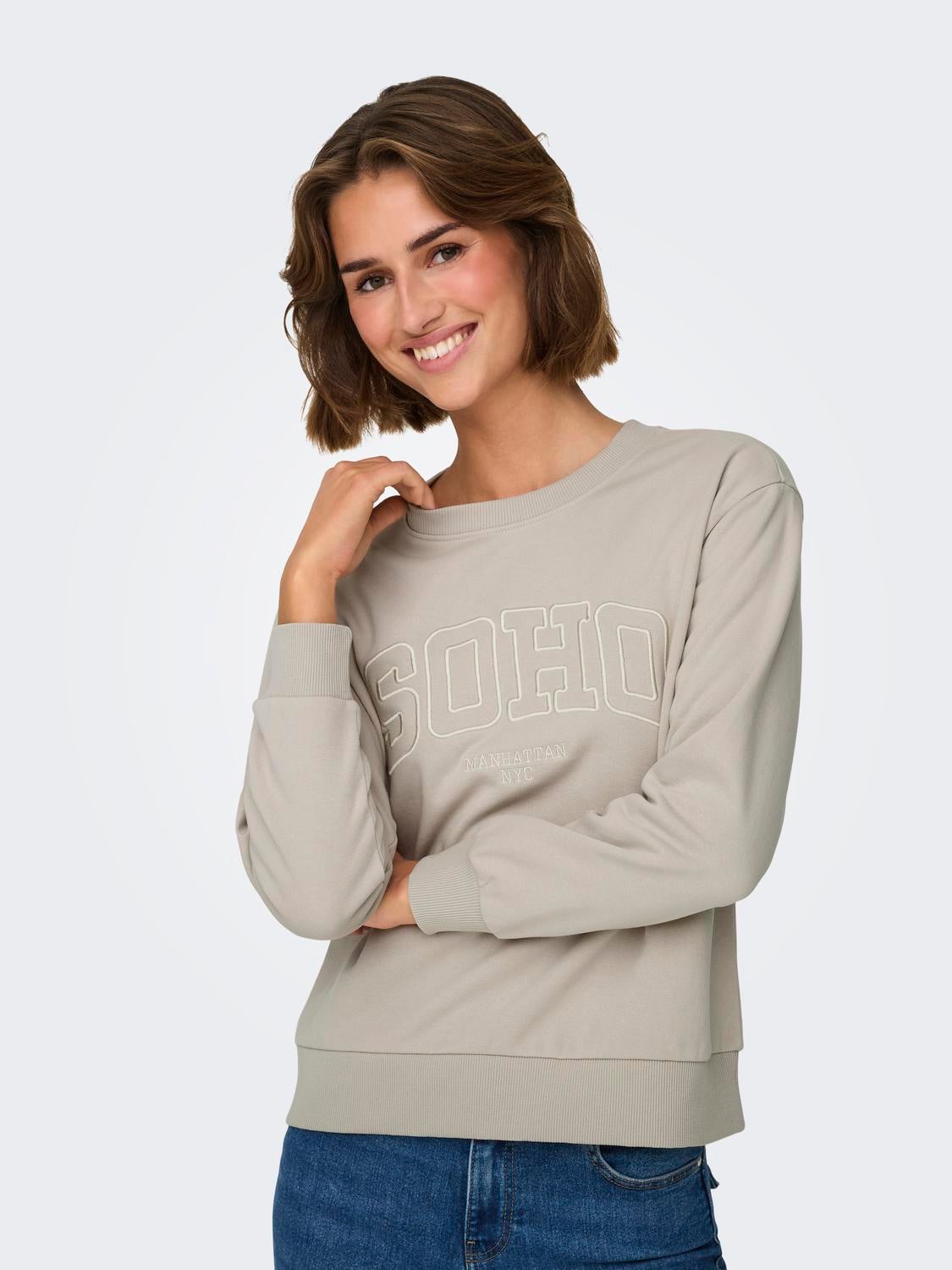 JDYPARIS Sweatshirt Chateau Gray