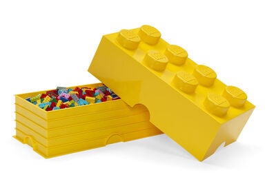 LEGO Oppbevaring 8 Gul