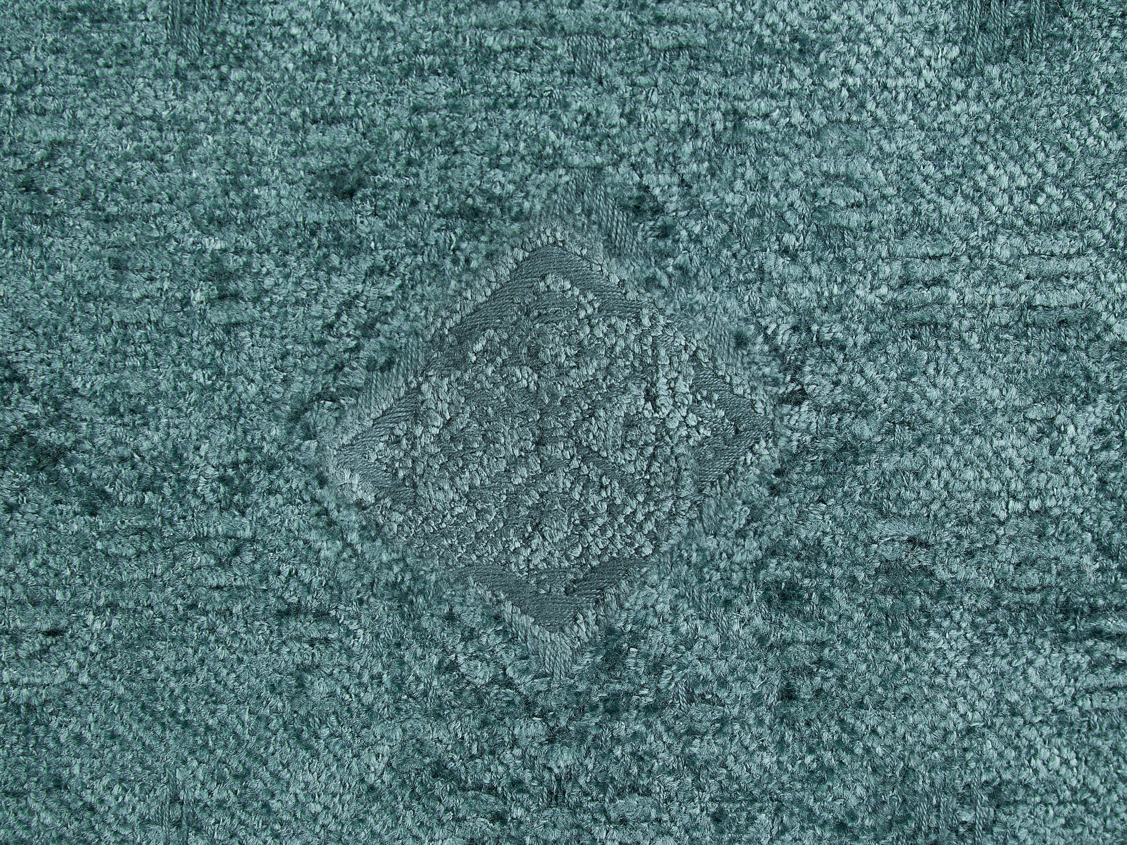 Set van 2 sierkussens VERPIS Katoen 50 x 50 cm Blauw effen