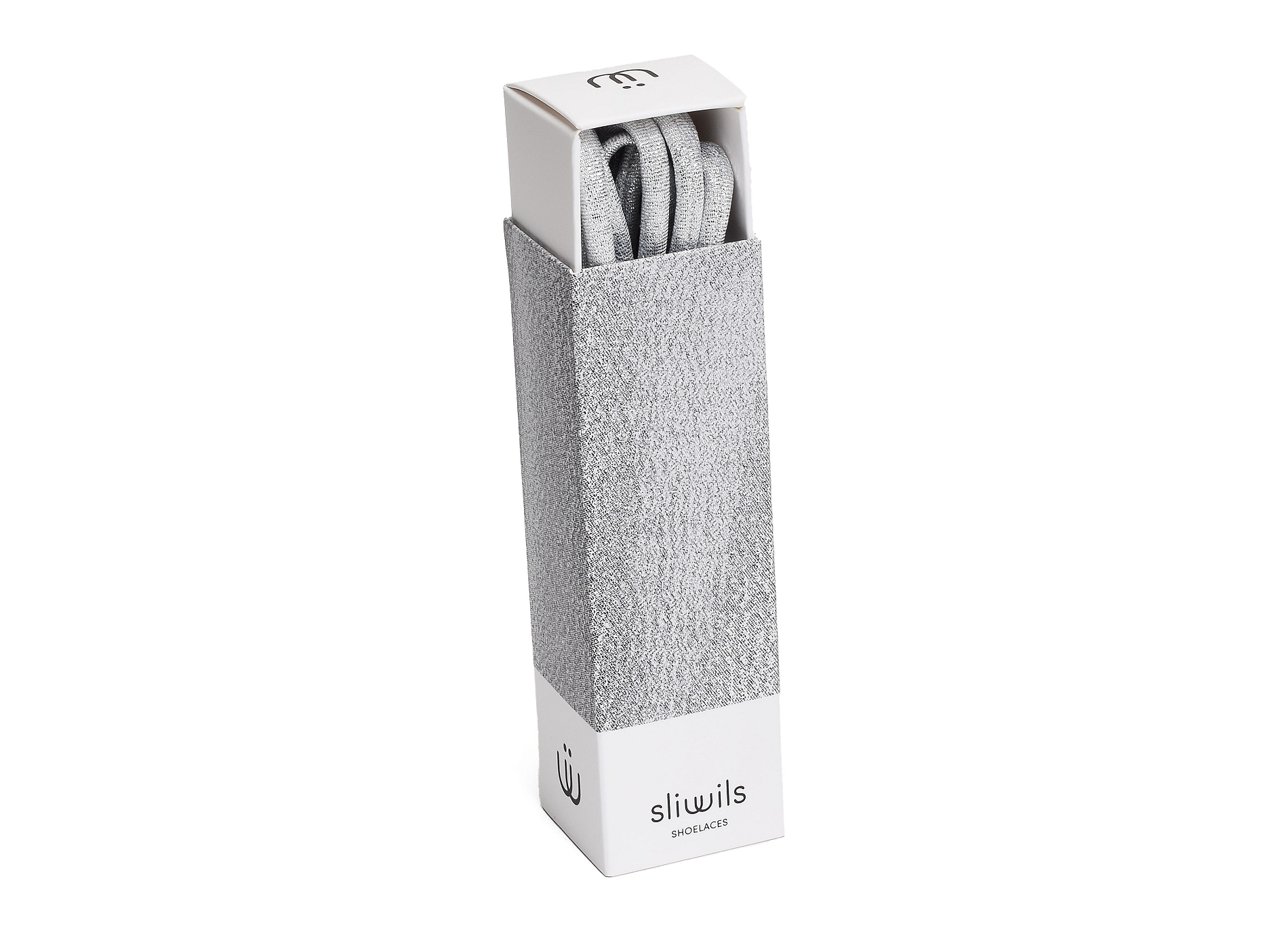 Lacets manhattan argent
