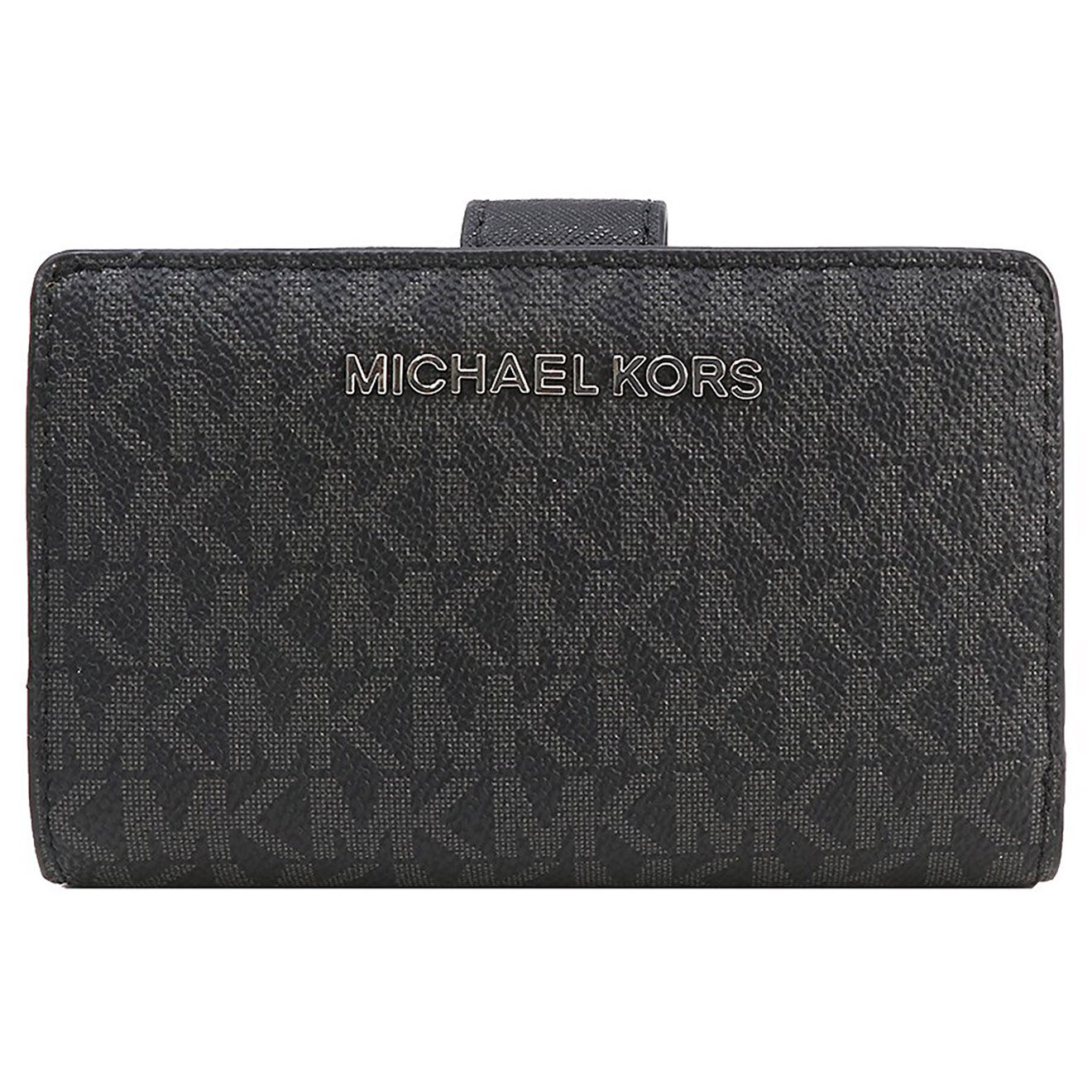 Michael Kors Portefeuille Jet Set Travel noir - 13.5x9 cm
