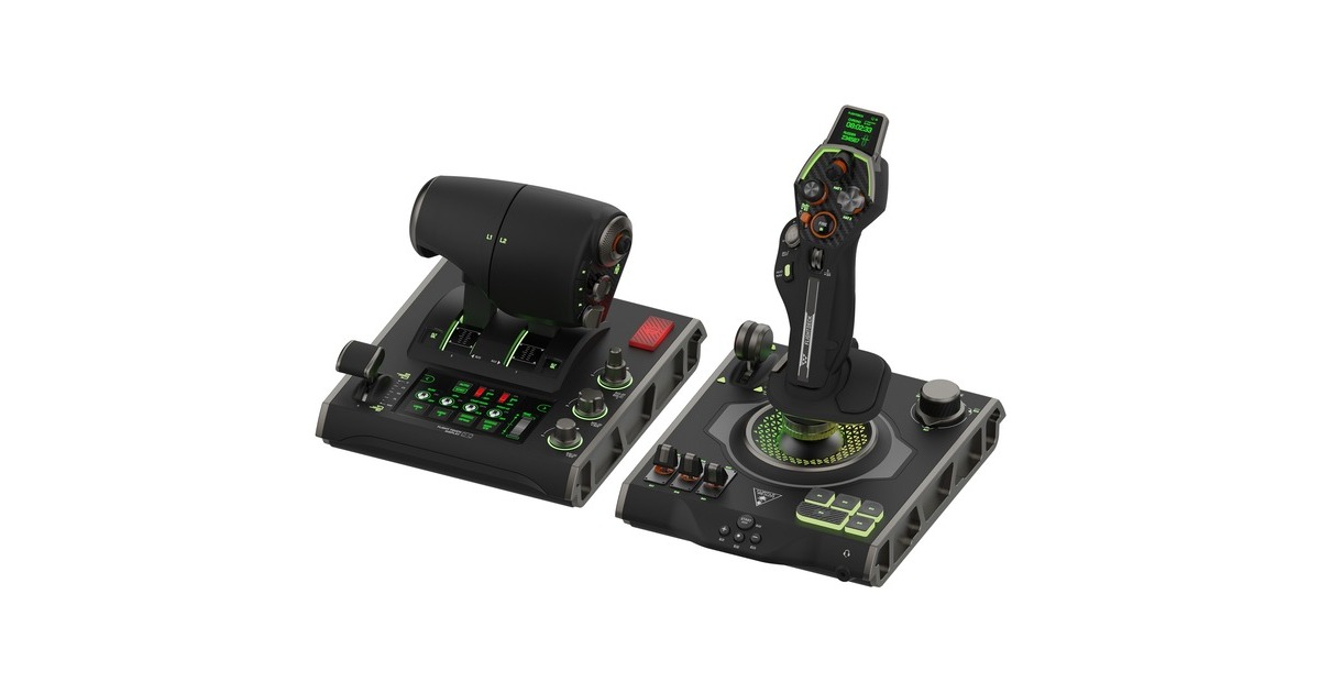 Turtle BeachVelocityOne Flightdeck gaming hotas  (Zwart, Windows 10/11)