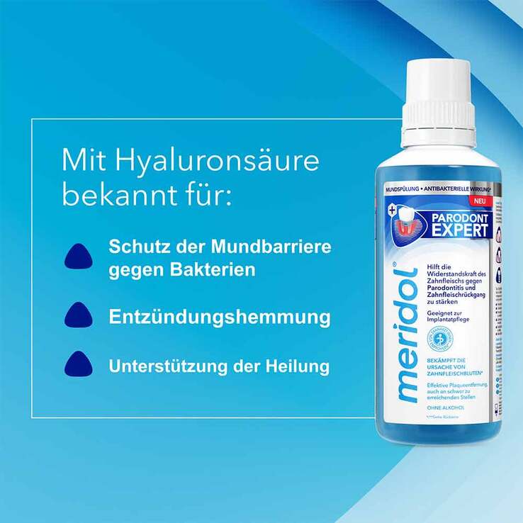 Meridol Parodont-Expert Mundspülung, 400 ml