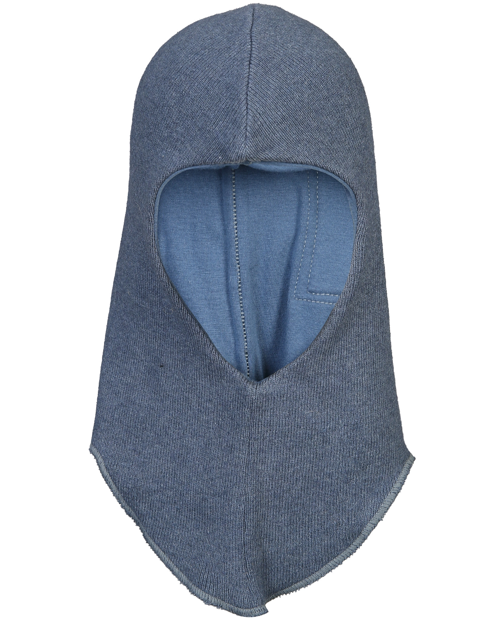 Strick-Schlupfmütze NEW BALACLAVA mit Wolle in china blue