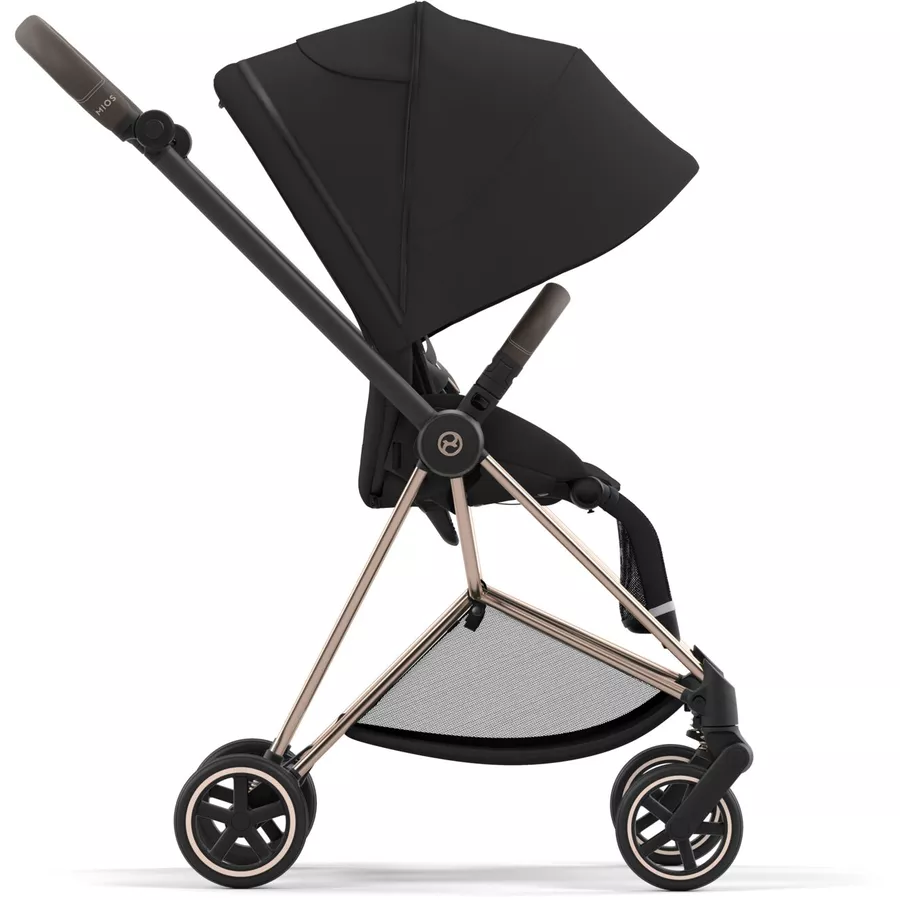 cybex PLATINUM Kombikinderwagen New Mios Rosegold Sepia Black