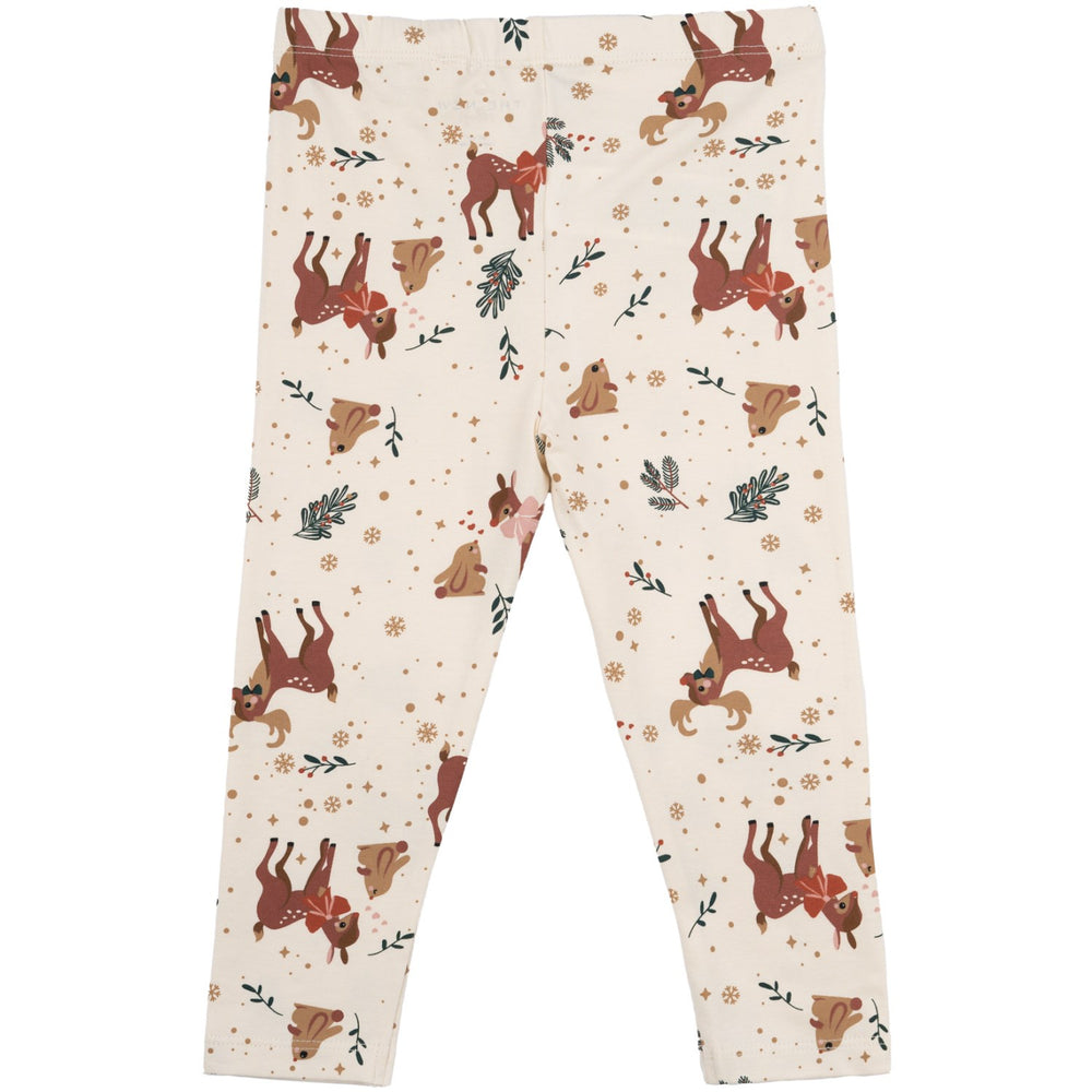 Køb THE NEW Siblings White Swan AOP Holiday Leggings