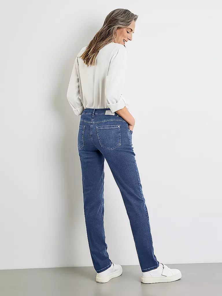 GERRY WEBER Jeans Slim Fit  dunkelblau