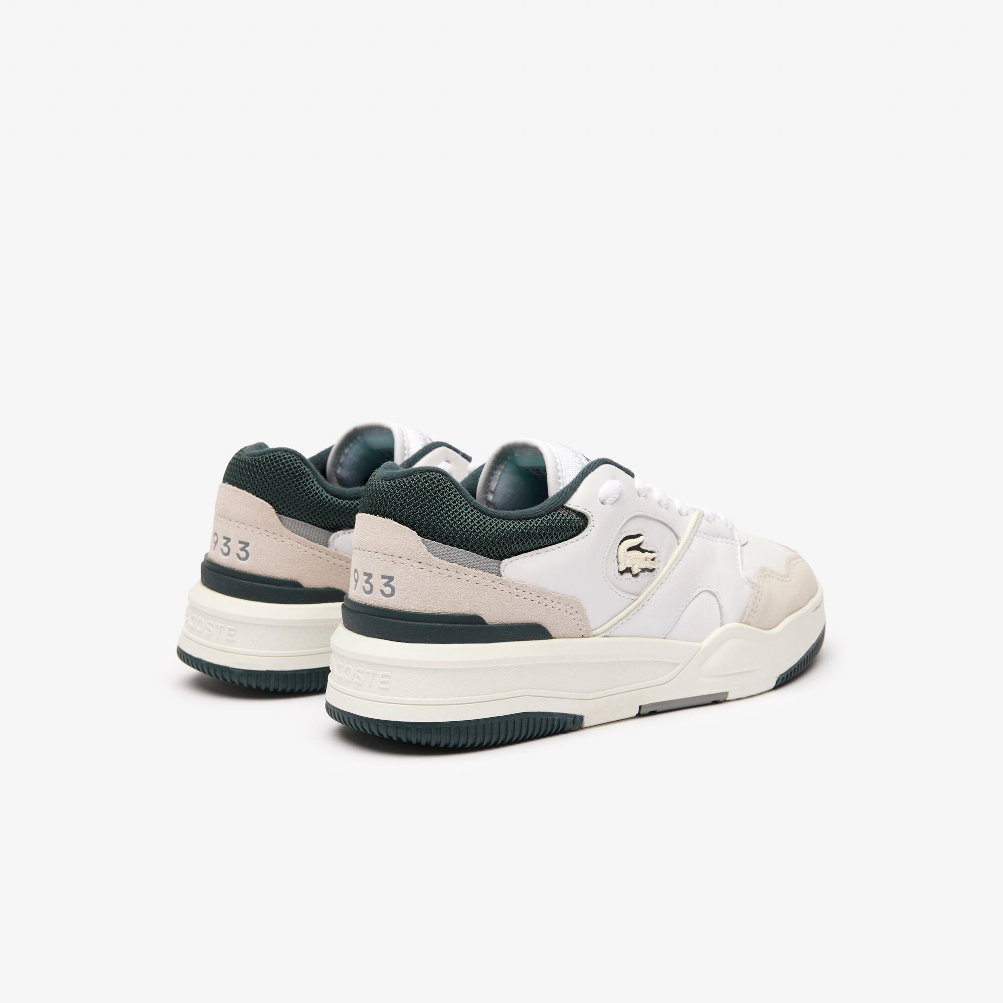 Sneakers Lineshot femme en cuir avec col en mesh Sneakers - Blanc - Lacoste - Femme