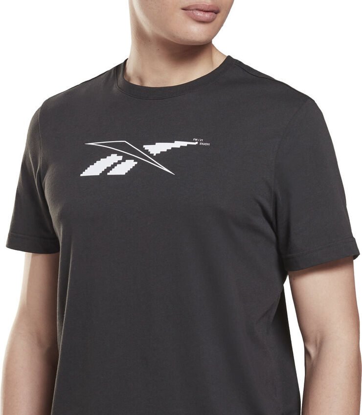 Reebok Road Trip Graphic trænings T-Shirt Grå