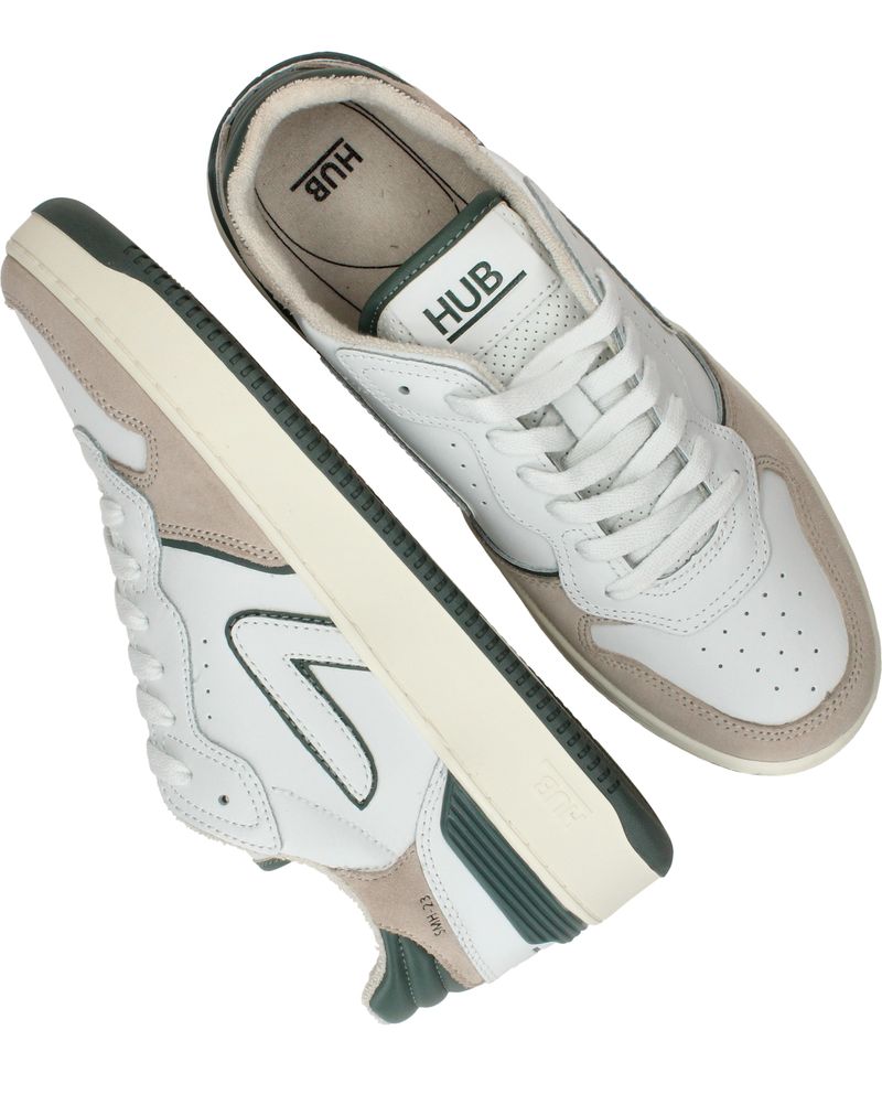HUB Smash L68 Sneakers Wit Heren
