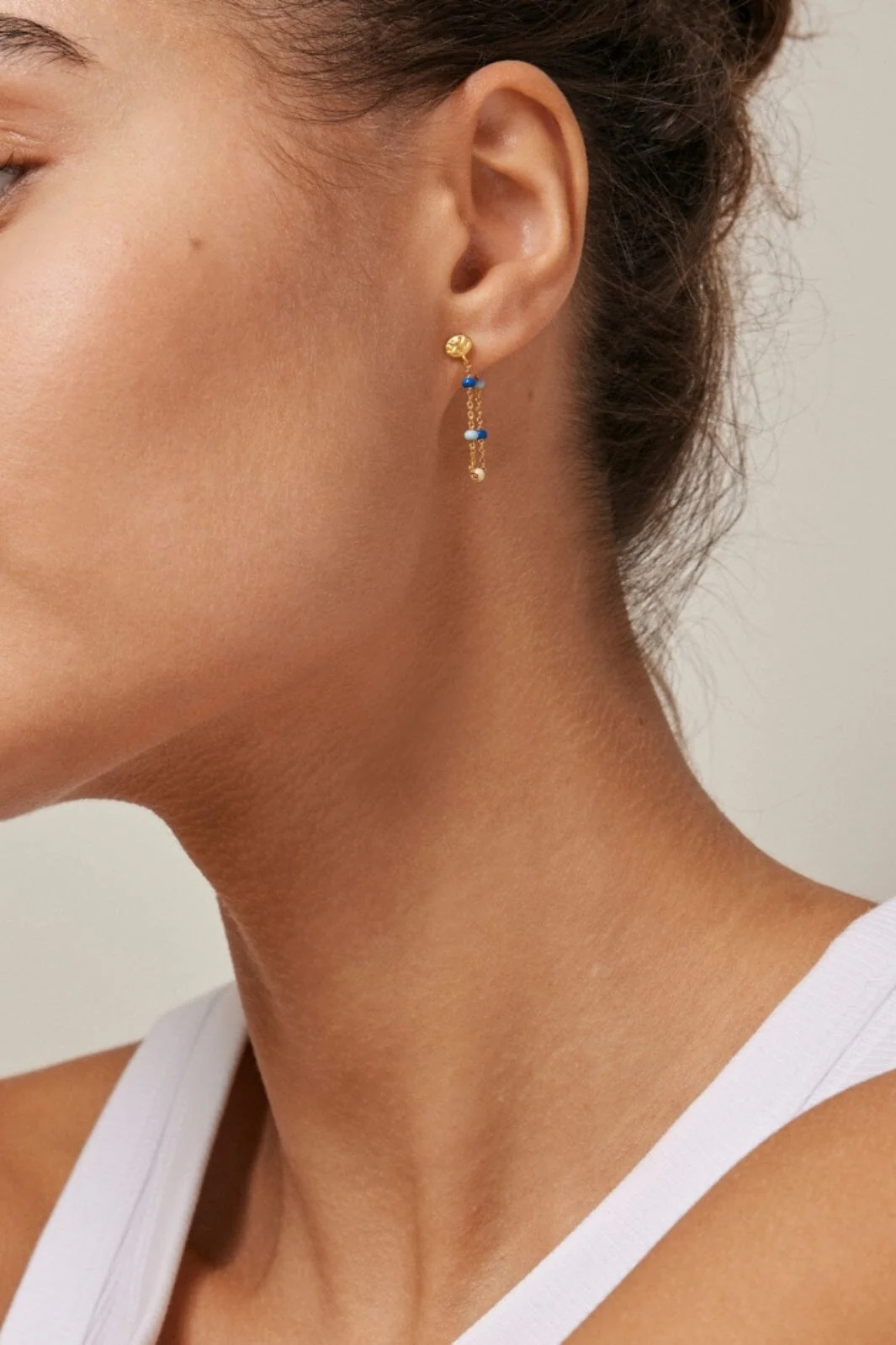 Enamel Copenhagen Earring, Lola marine 1