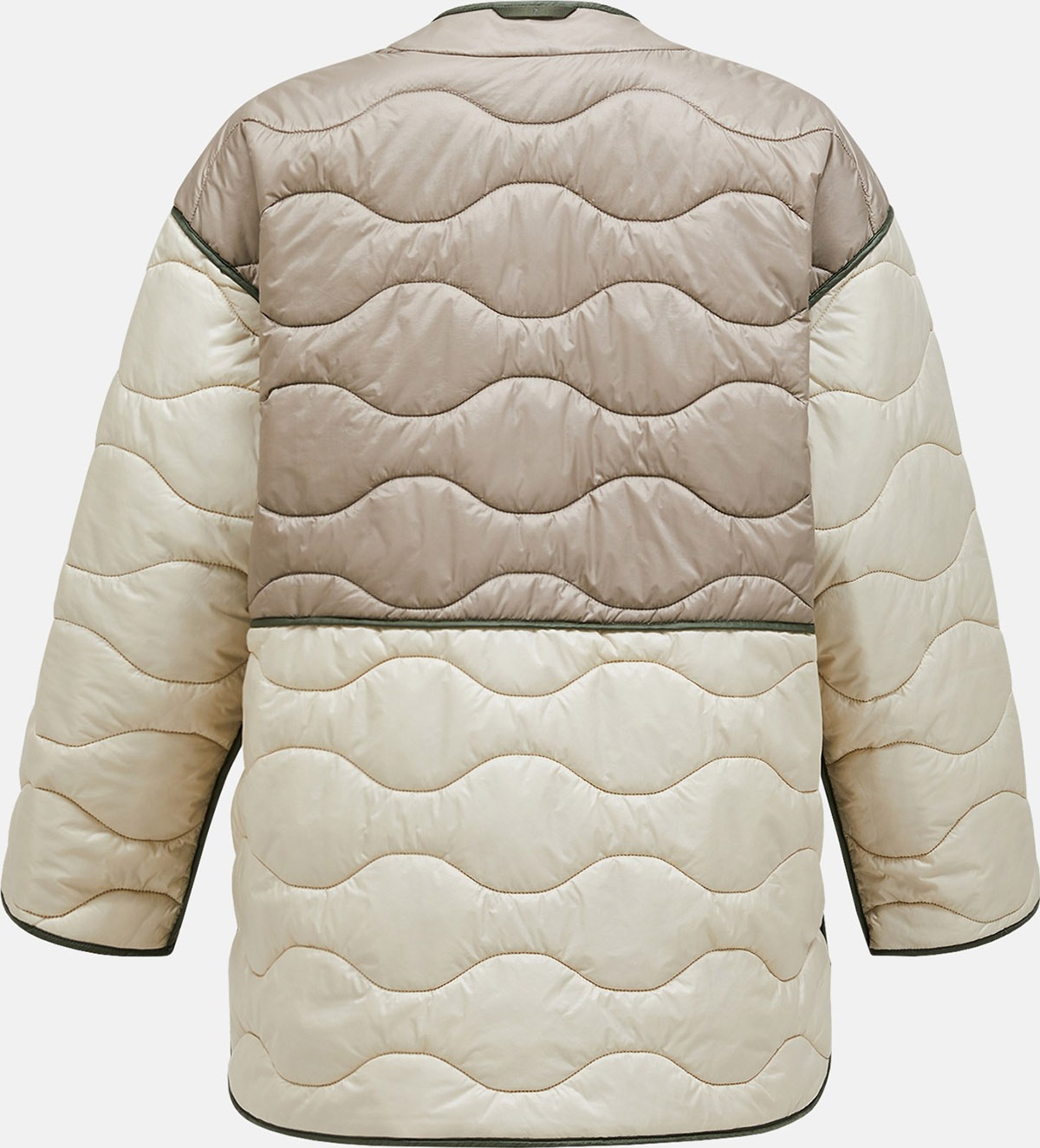 Helium Reversible Synth Jacket Dame Pine Needle/Sand Fog/Avid Beige