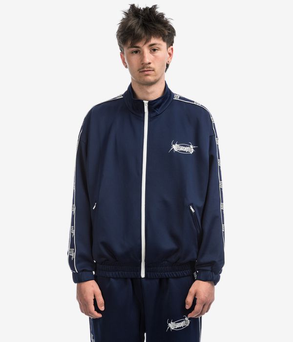 Wasted Paris Track Davis Jacke (ultra blue)