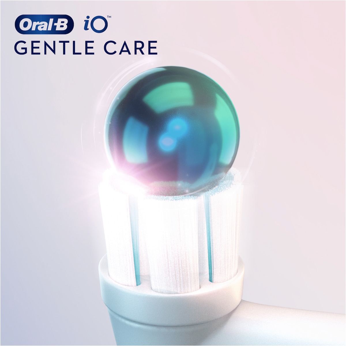 Oral-B iO Gentle Care tannbørste refill IOGENTLECARE2WH (hvit)