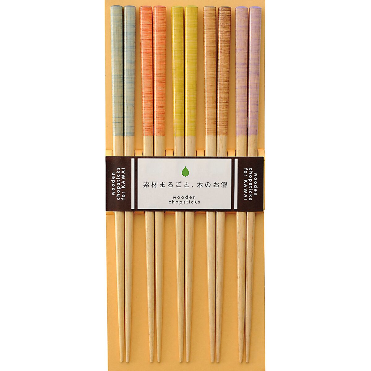 Spisepinner Brush Wood 5 Par