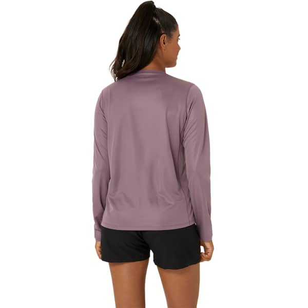 T-shirt trail ASICS CORE LS TOP W MAUVE