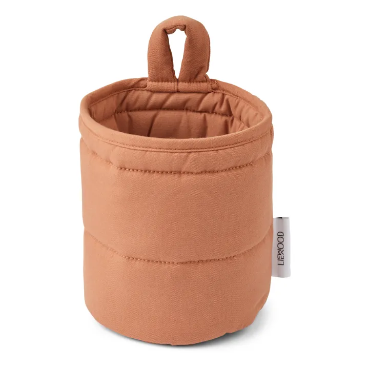 Liewood Panier de rangement en coton bio Faye | Rose pâle