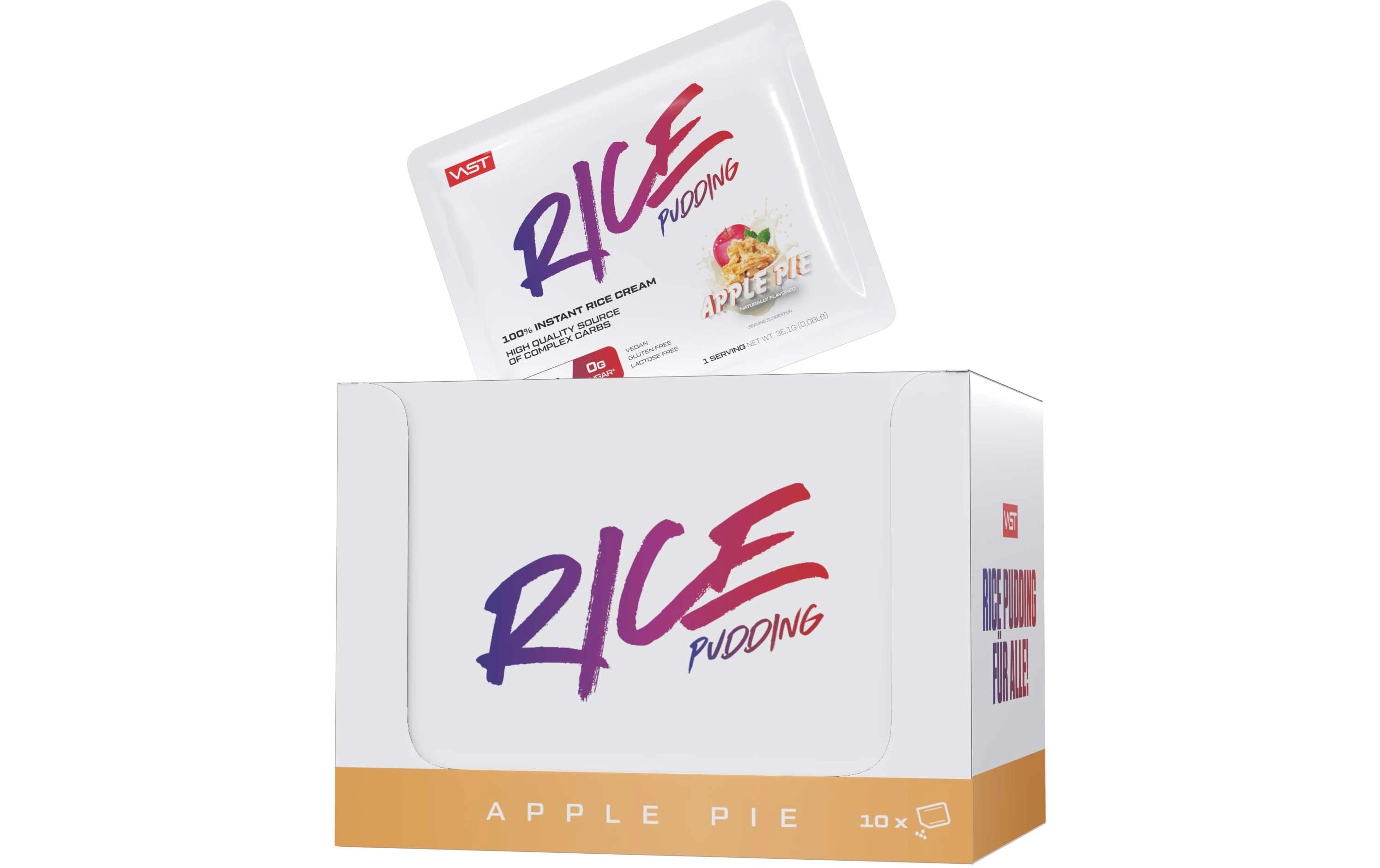 Instant Rice Pudding Box 10x 36.1g Apple PieInstant Reismehl