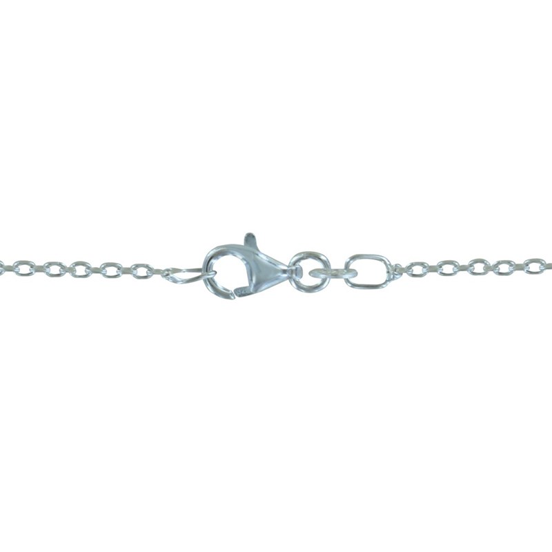 Collier Argent et son Pendentif Coeur Ajouré