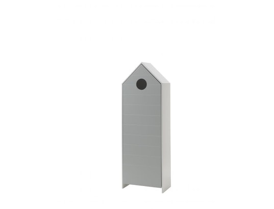VIPACK - Armoire enfant Casami armoire 1 porte blanc + armoire ouverte + armoire 1 p...