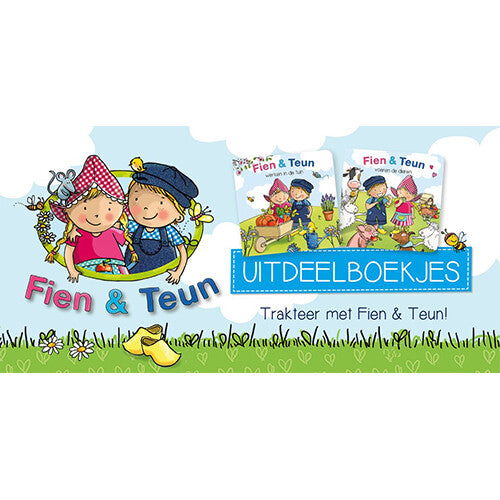 Uitgeverij witte leeuw fien & teun uitdeelboekjes - 10st