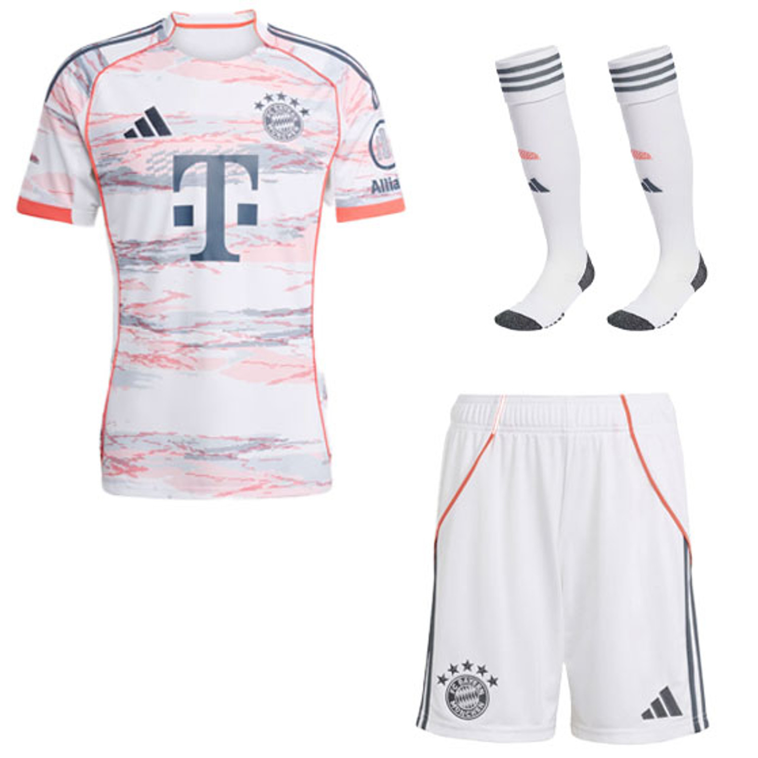 adidas Bayern München Uit Tenue 2025/2026