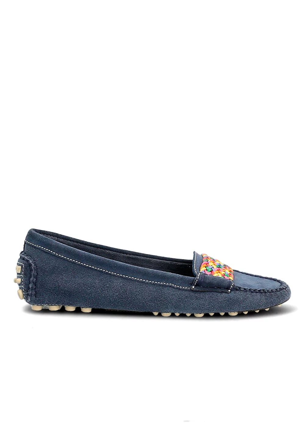 TRENSTRAP R DRIVER VELOURS BLEU