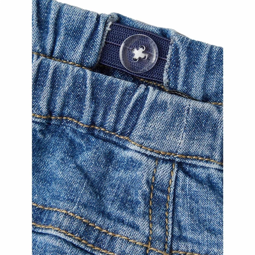 Dark Blue Denim Ben Denim Shorts - Name it