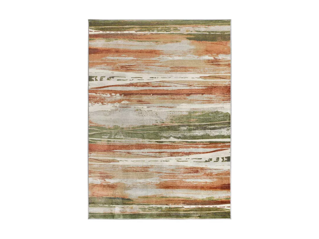 Tapis intérieur - géométrique - multicolore - 160 x 230 cm - BLEIK