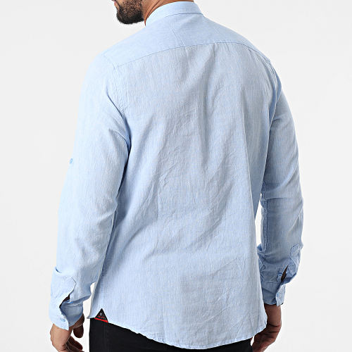 Chemise Manches Longues JCH-801 Bleu Ciel