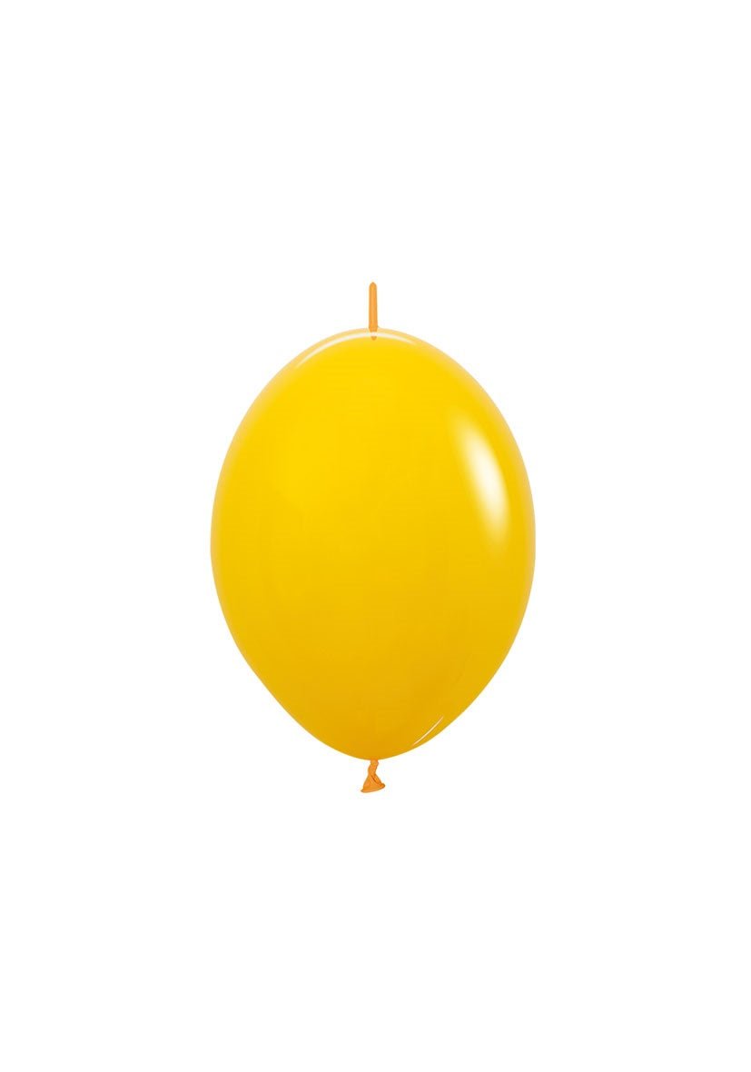 Gele Ballonnen Voor Ballonnenslinger 15cm 50st