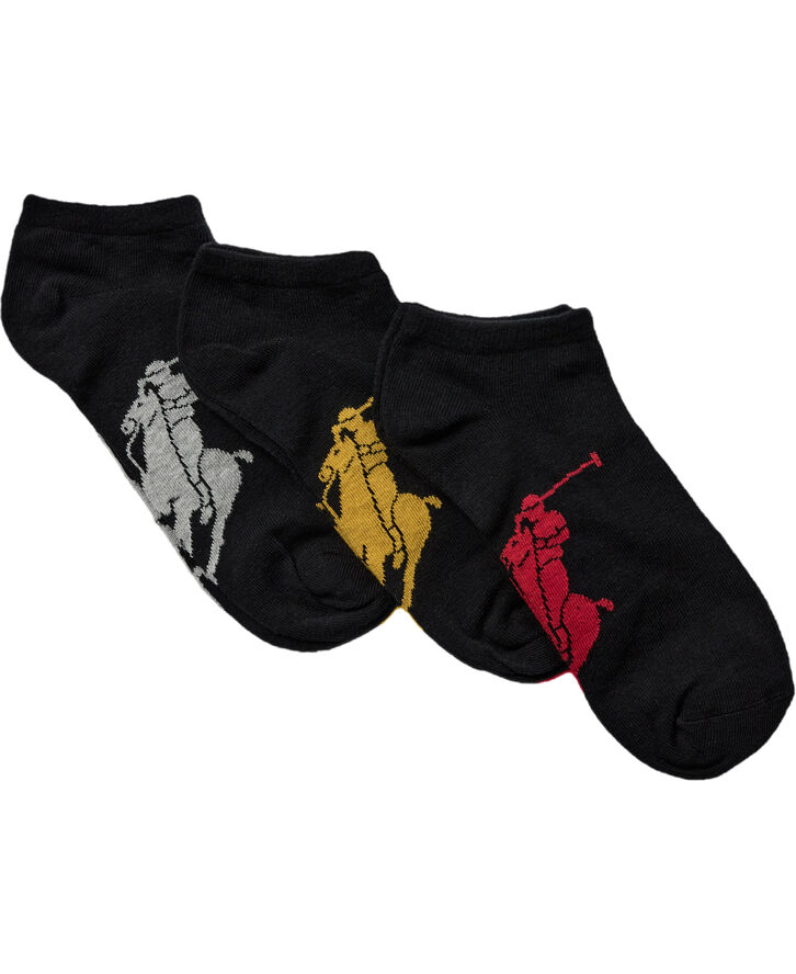 Polo Ralph Lauren Ankelstrømper 3-pak Sort