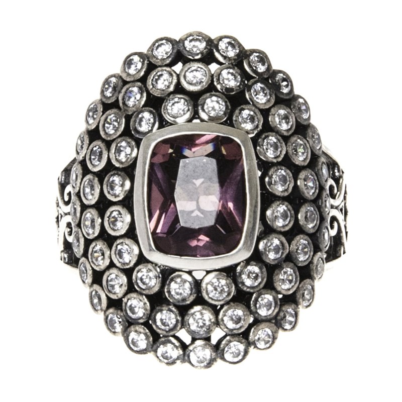 Bague  Belle époque Petit Modèle Argent