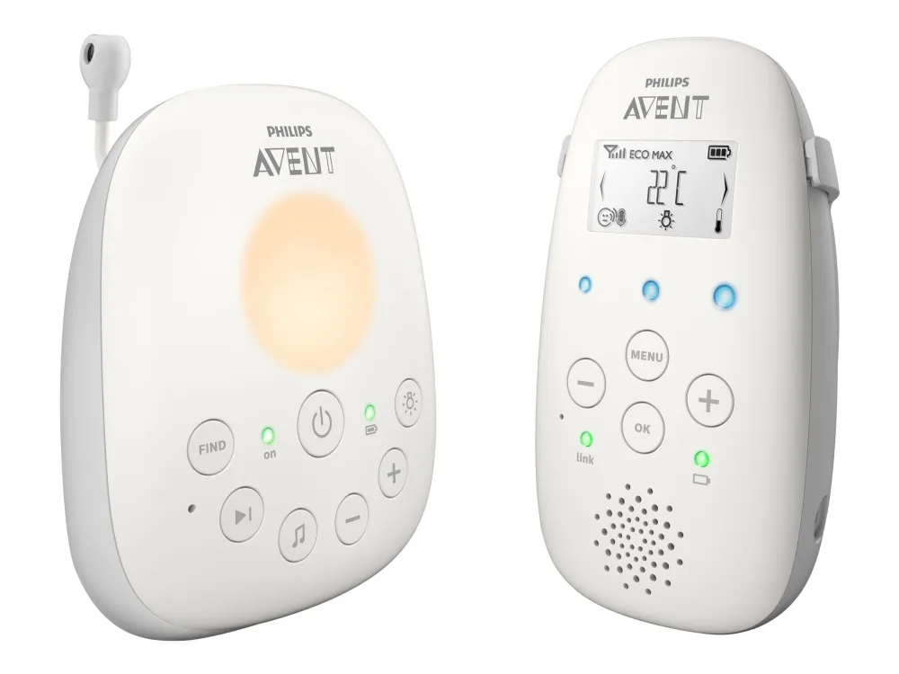 Philips Avent DECT baby monitor SCD713 - Baby overvågningssystem - DECT