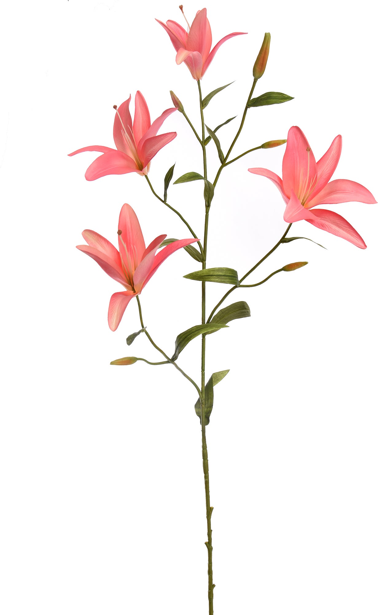 Jasaco PURE kunstbloem Lelie roze 130 cm