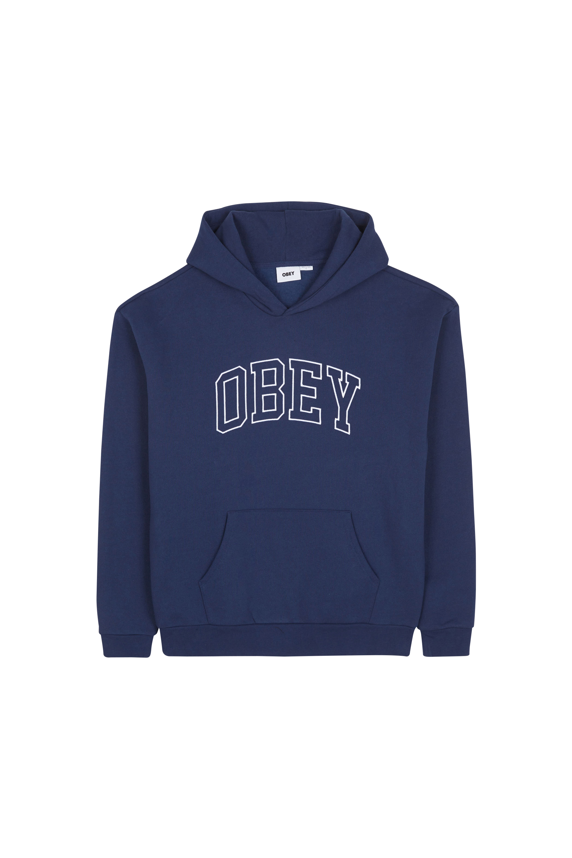 OBEY Hoodie SWEA 112470195 INSTITE ETRA Bleu