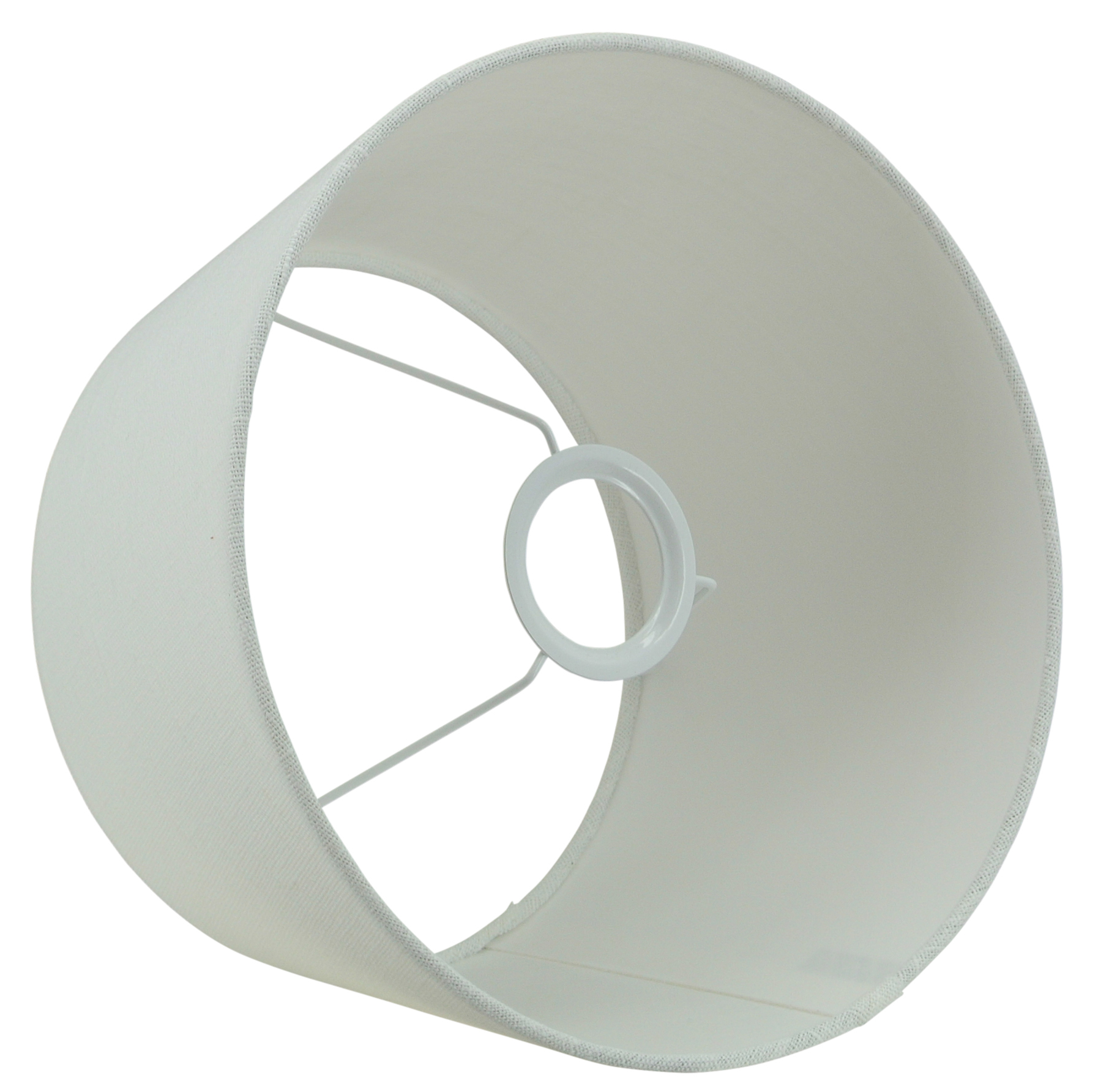 Staande lampenkap linnen offwhite 35x30x18cm