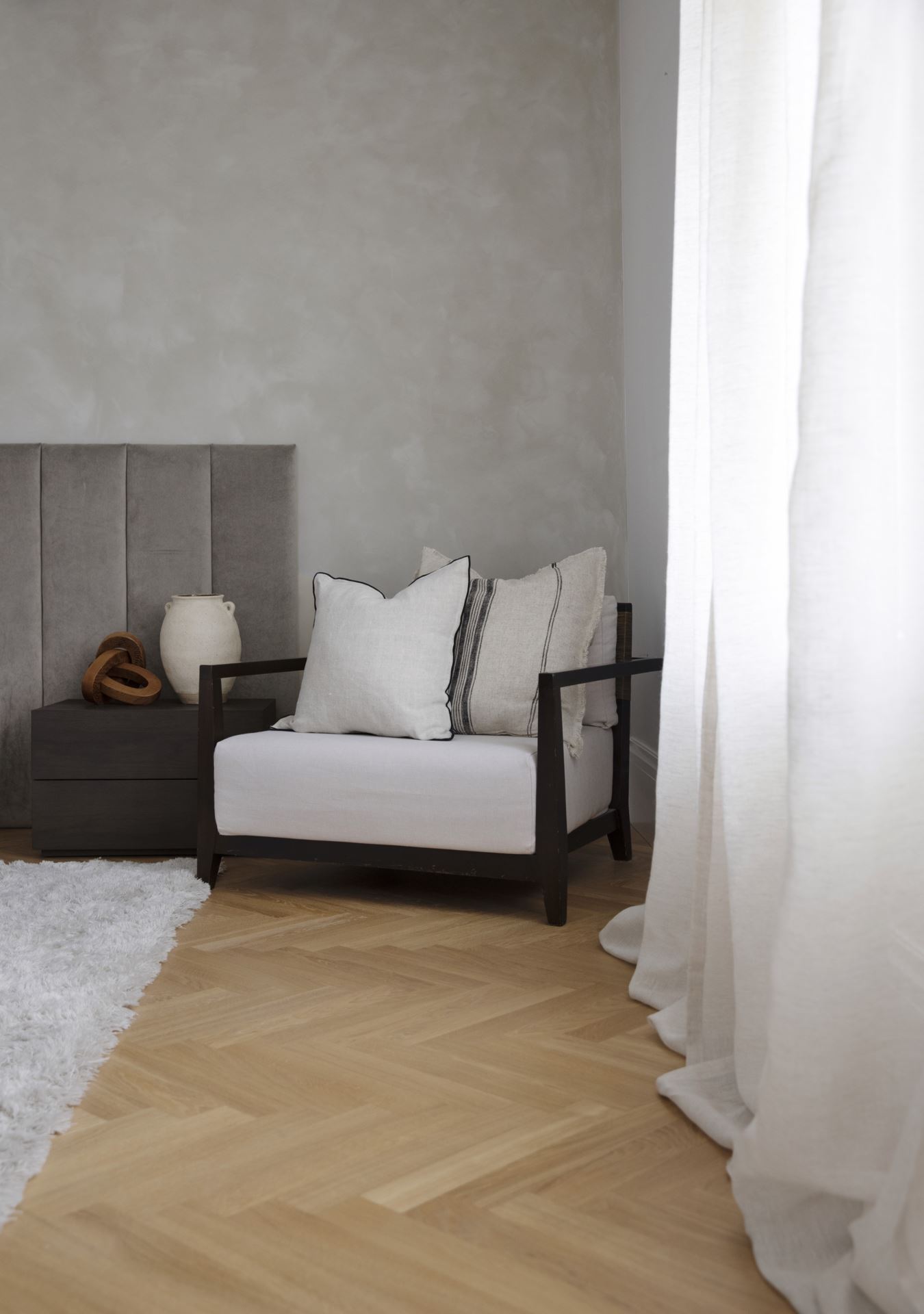 Lingardin hvit - 140x250 cm