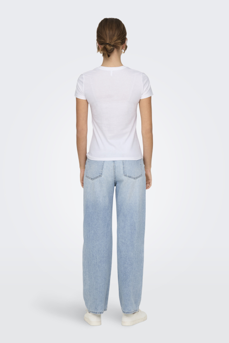Only witte dames t-shirt