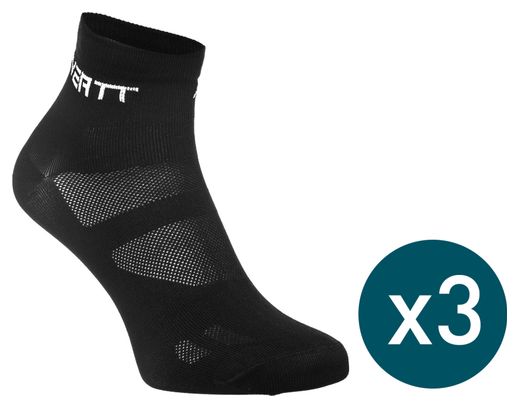 Pack de 3 Paires de Chaussettes Neatt 7.5cm Noir 39-42
