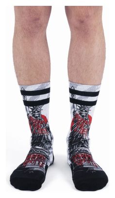 Freedom is a lie - Chaussettes Graphiques Techniques Coolmax - Cyclisme  Running et Sport