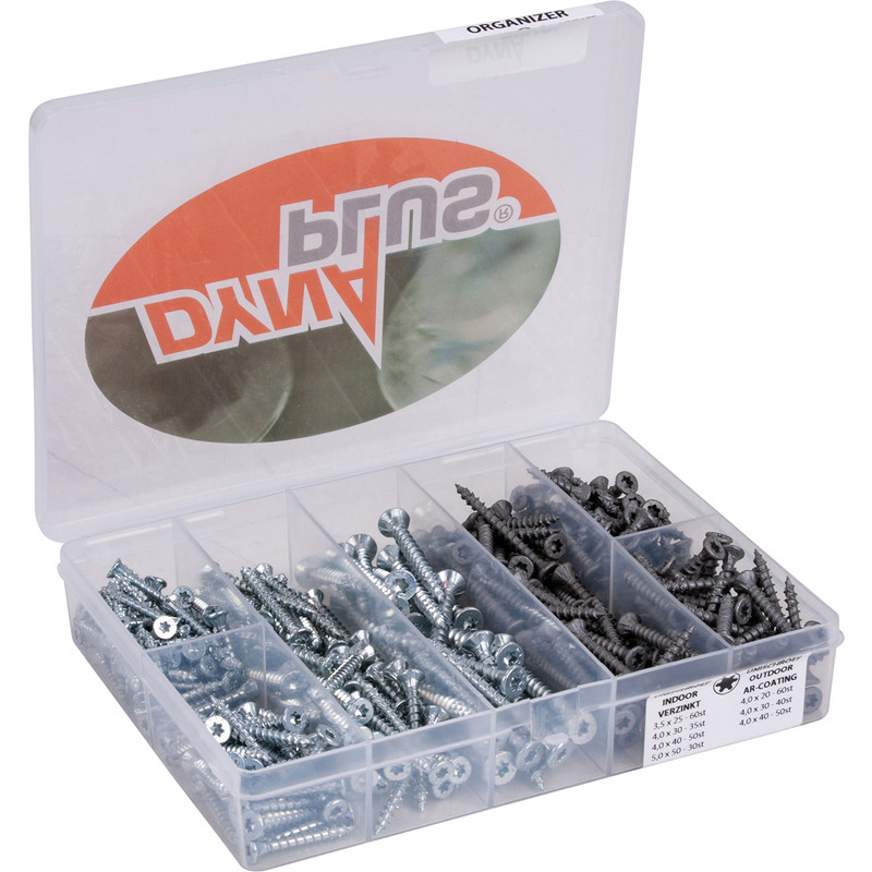 Dynaplus assortimentsset 325-delig TX