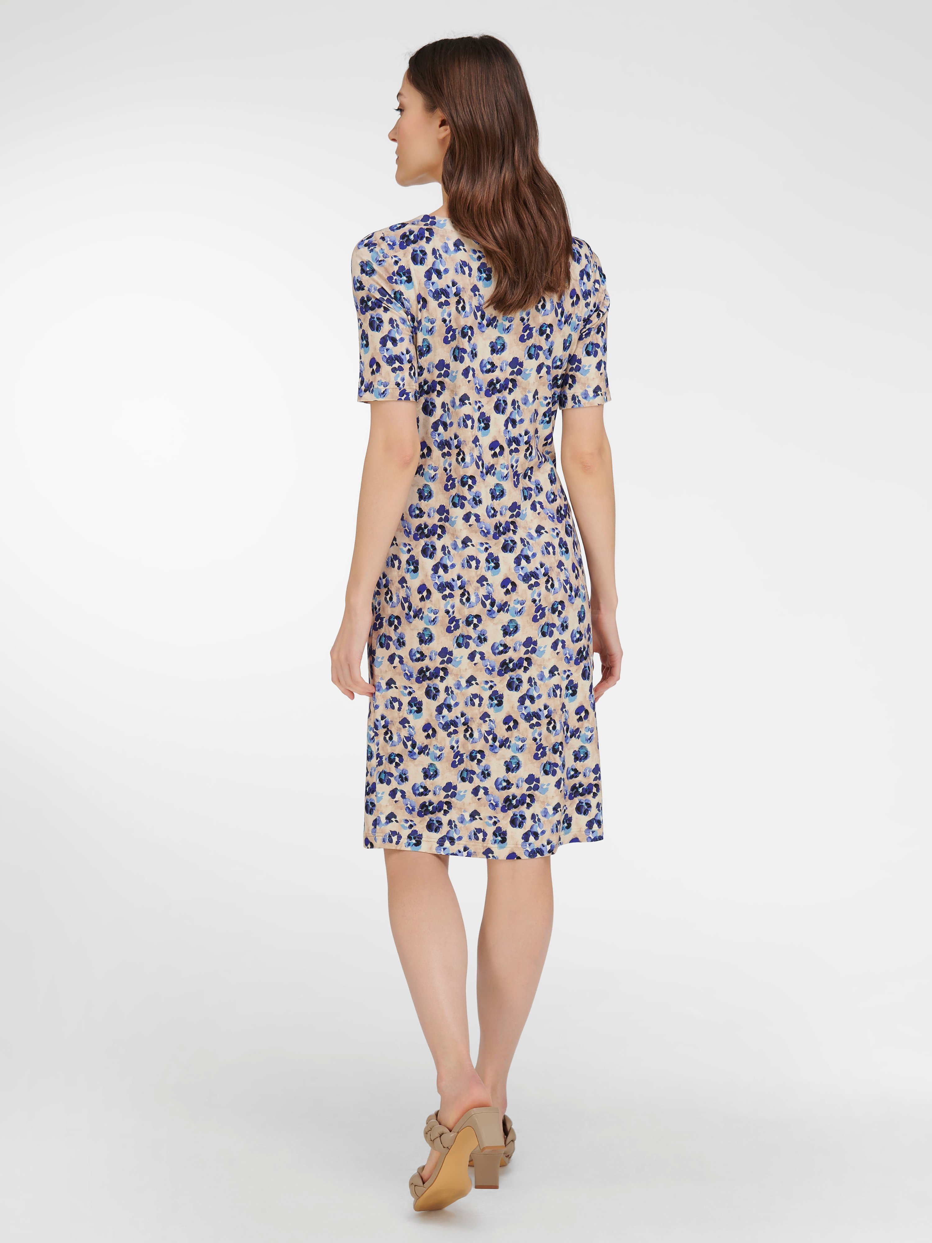 Jersey-Kleid mit 1/2-Arm