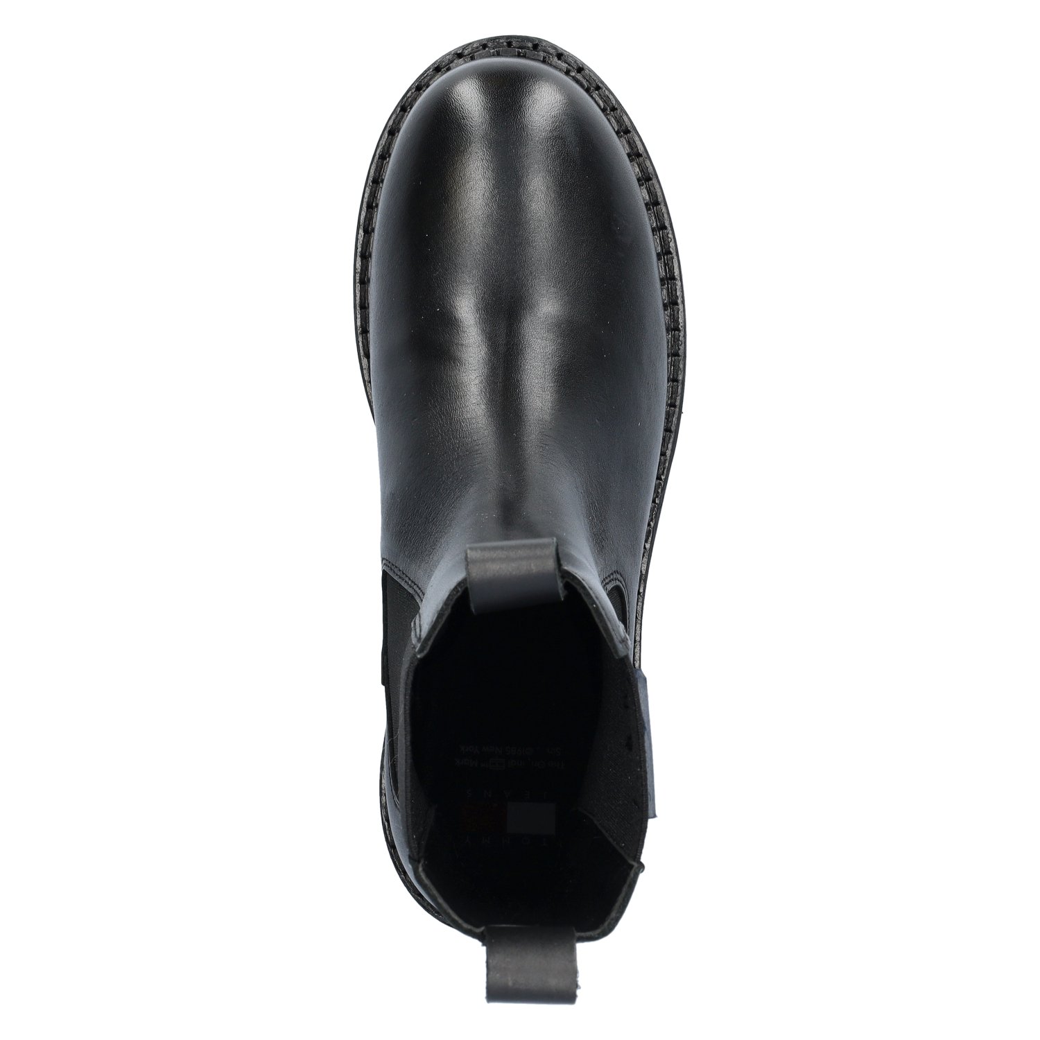 Tommy Jeans Urban Chelsea dames chelseaboot Tommy Hilfiger Zwart