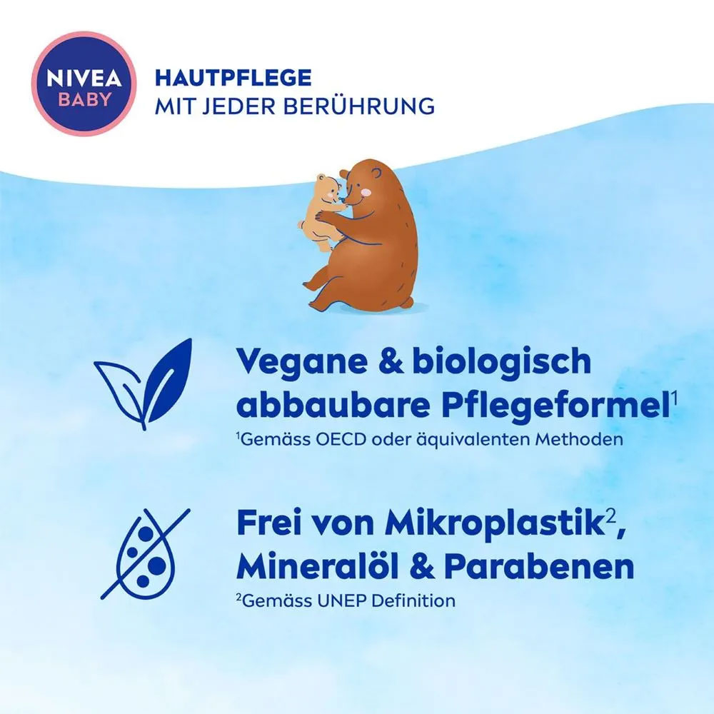 (100ml) Soft Creme Gesicht & Körper Baby Pflege Lotion mit Mandelöl / Vitamine (80533)